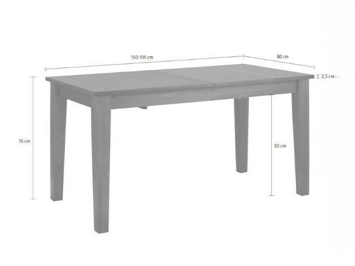 Stol Denton 947 (Tamno smeđa)