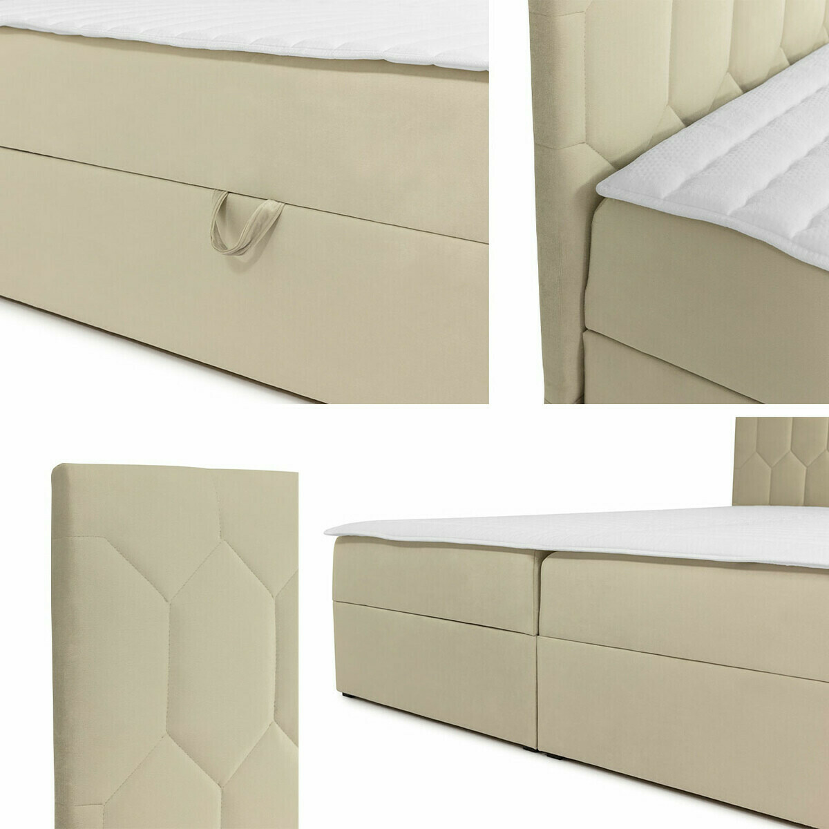 Boxspring krevet Pons III (Fresh 4)