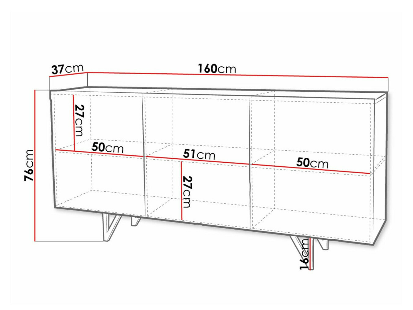 Ormarić Audis (Bijela + Sjajno bijela)