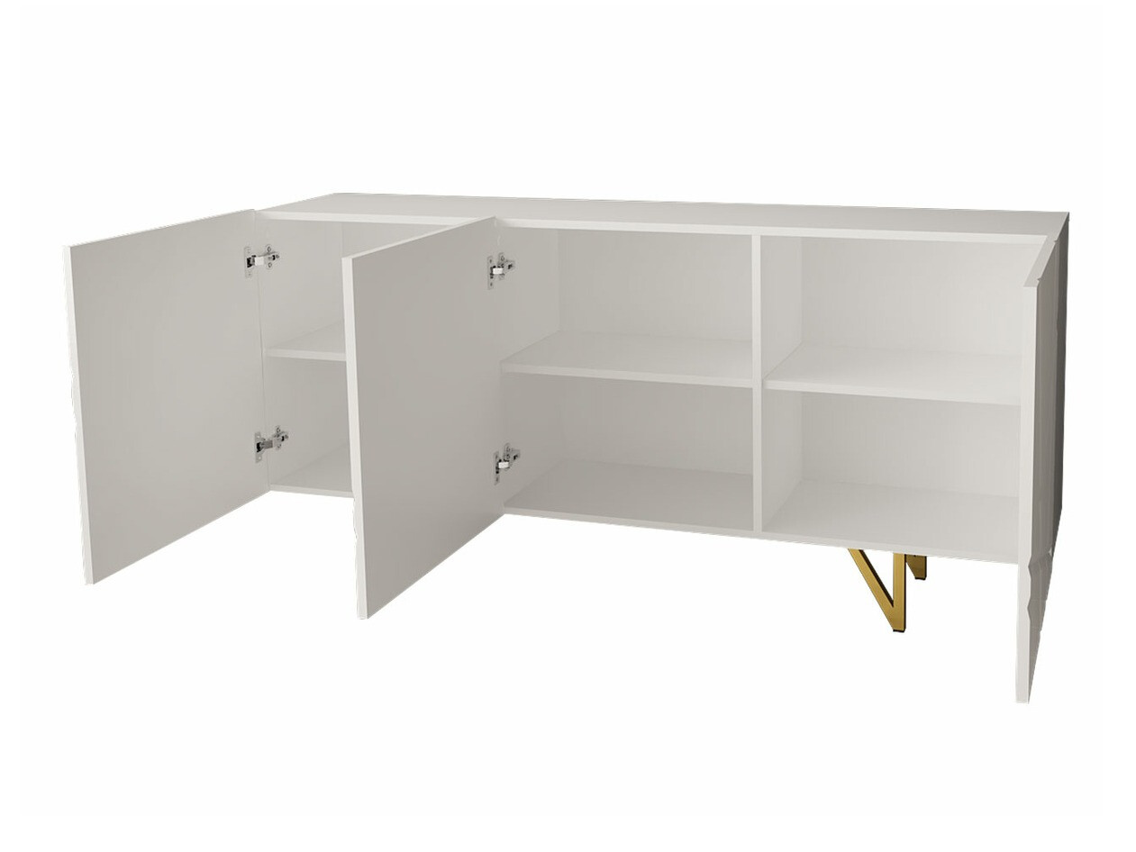 Set za dnevni boravak Mavmave 102 (Bijela + Sjajno bijela)