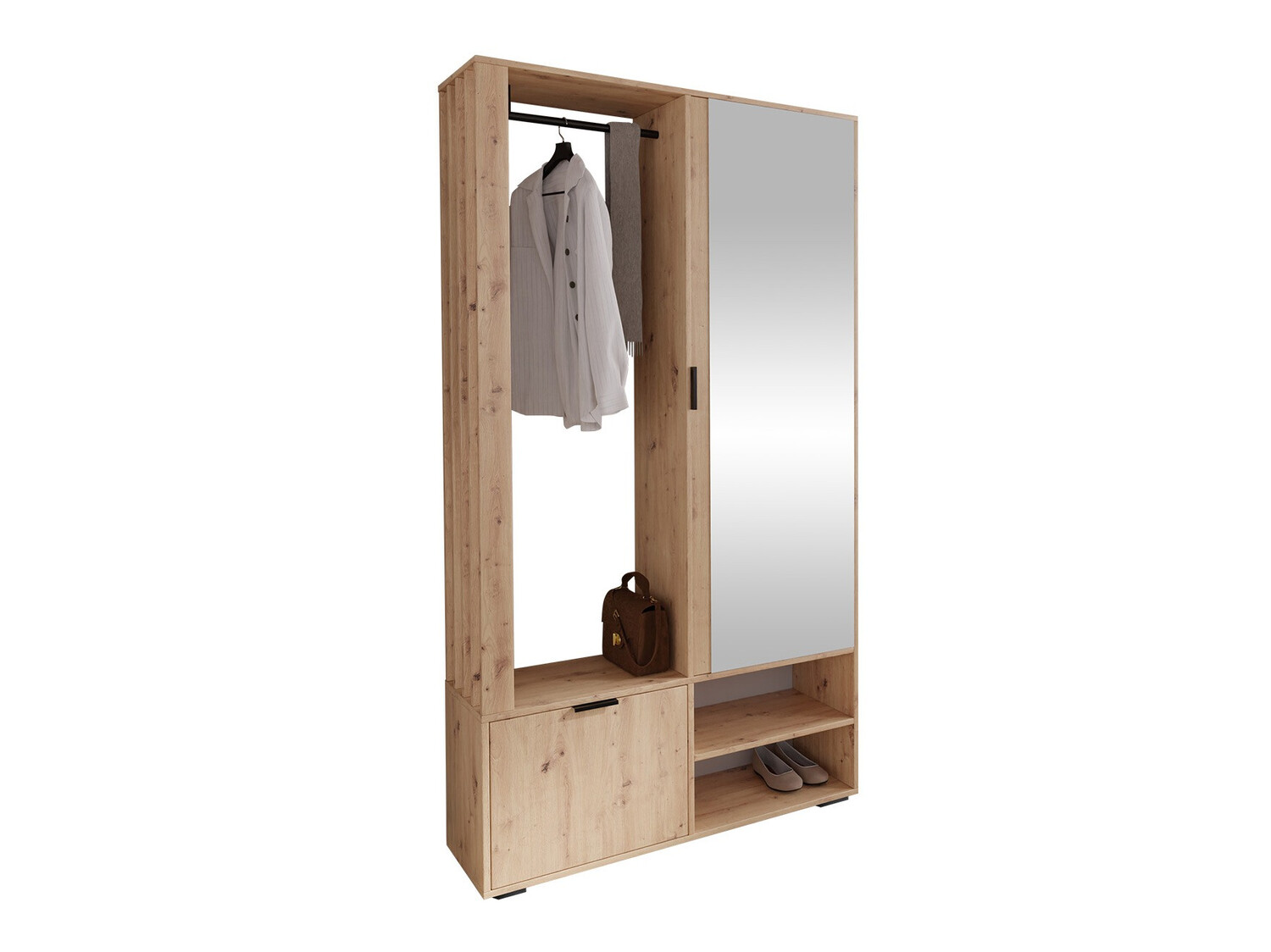 Set za hodnik Stanton 145 (Hrast Artisan)