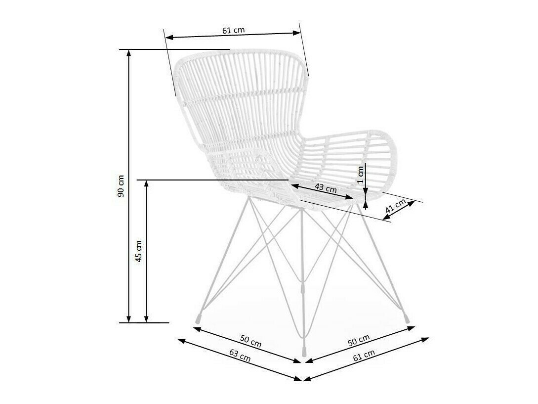Stolica Houston 487 (Svijetlo smeđa)