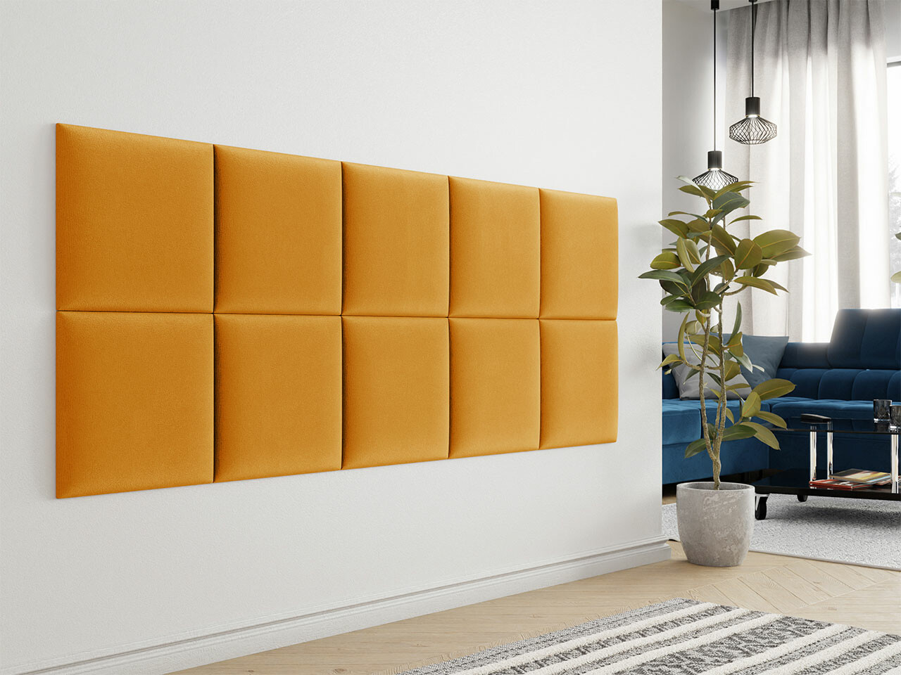 Meki zidni panel Comfivo Ovis VIII (Manila 32) (42x42)