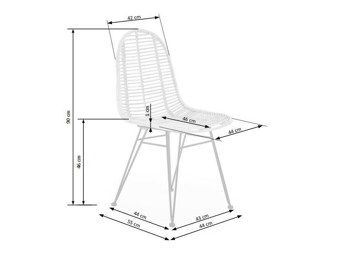 Stolica Houston 489 (Svijetlo smeđa)