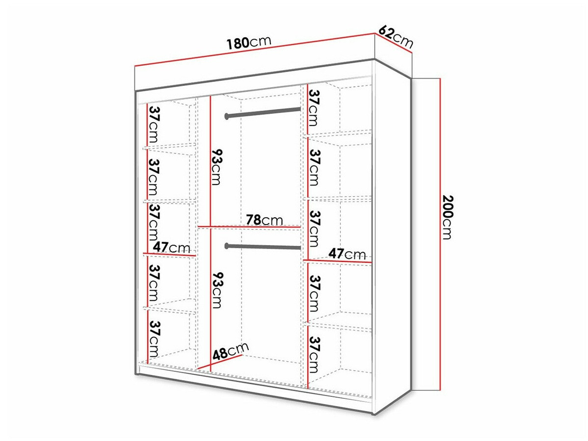Ormar Hartford 338 (Crna)