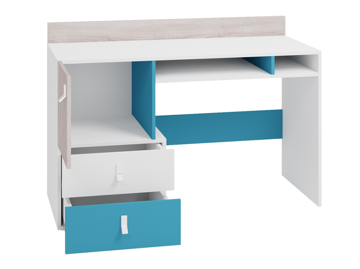 Set za dječju sobu Camteso 114 (Crna + Hrast + Bež)