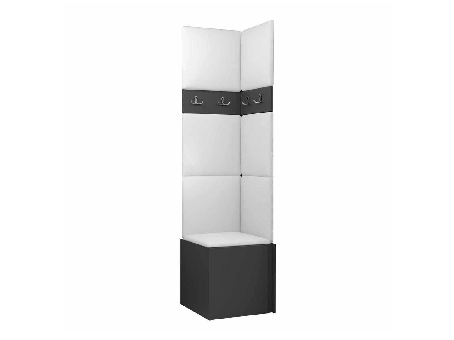 Set za hodnik Hartford 347 (Grafit)