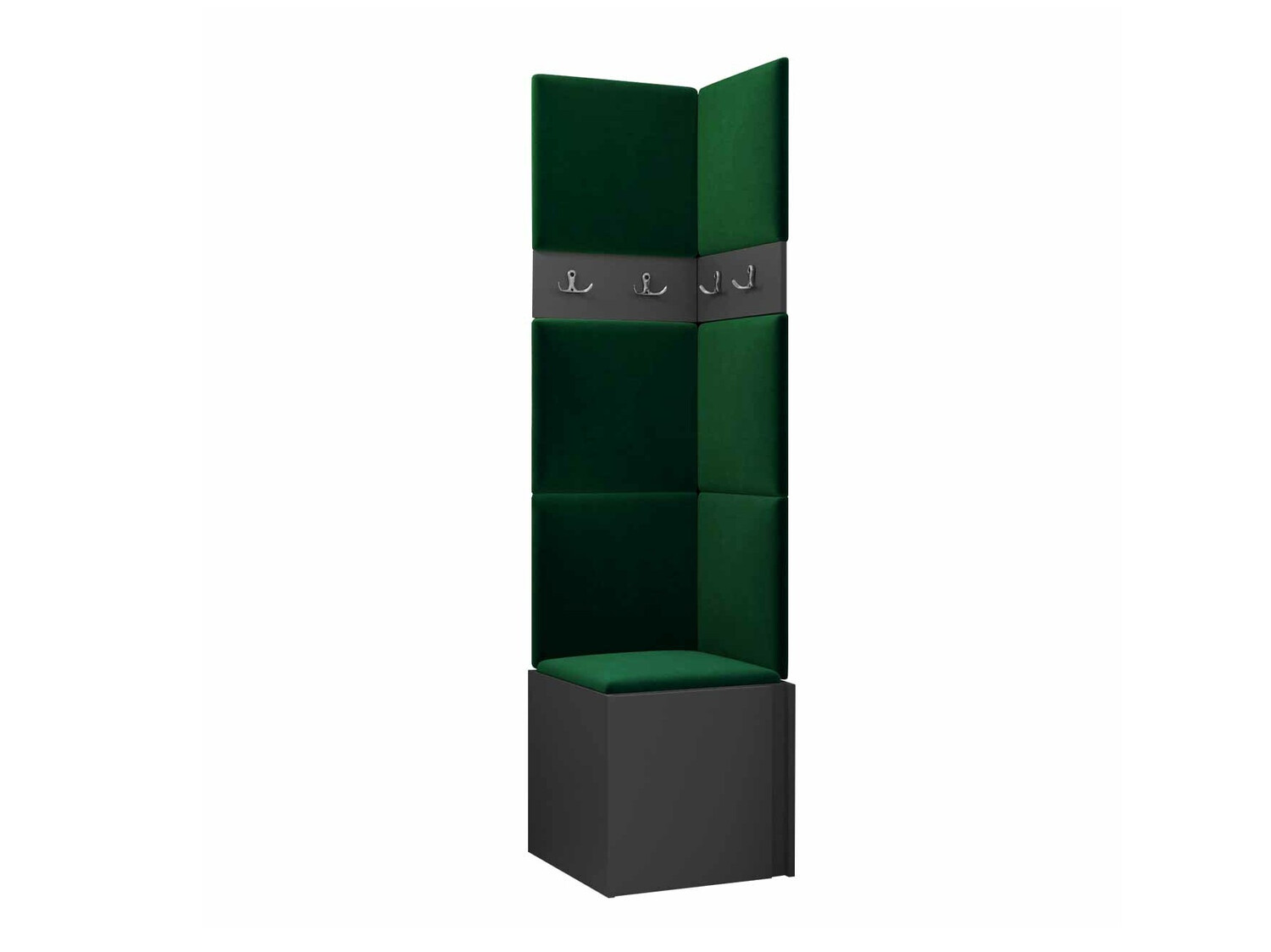 Set za hodnik Hartford 347 (Grafit)