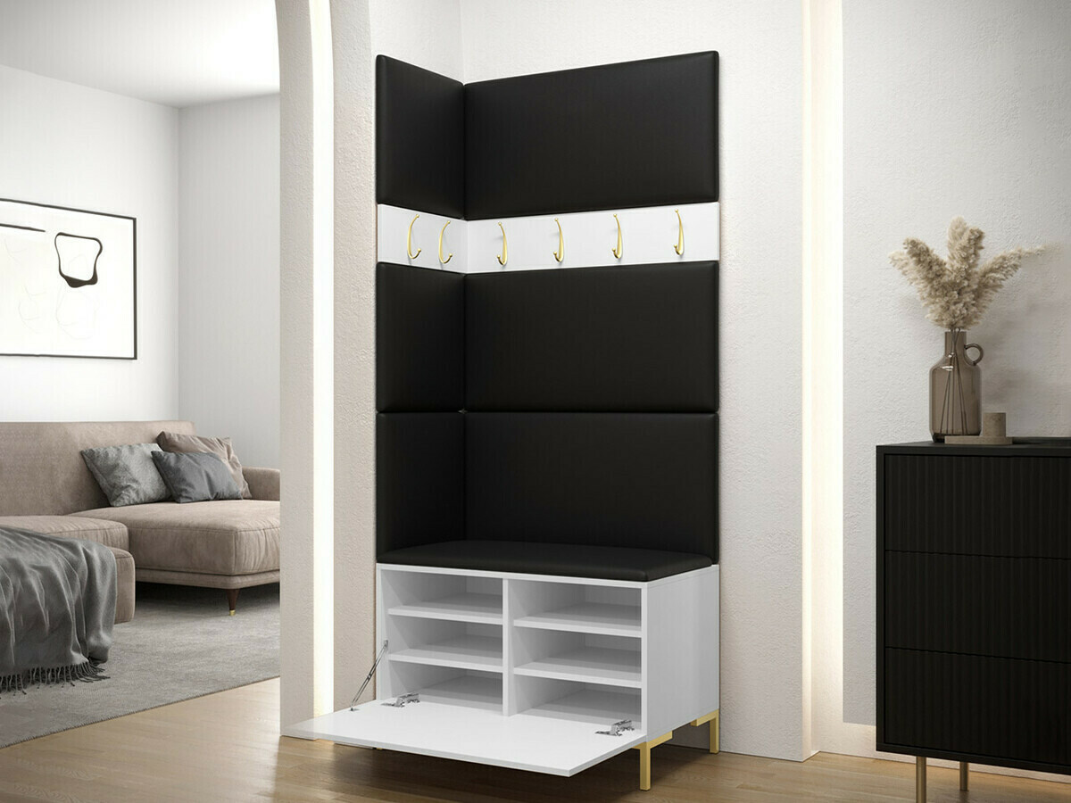 Set za hodnik Nomal IV (Crna)