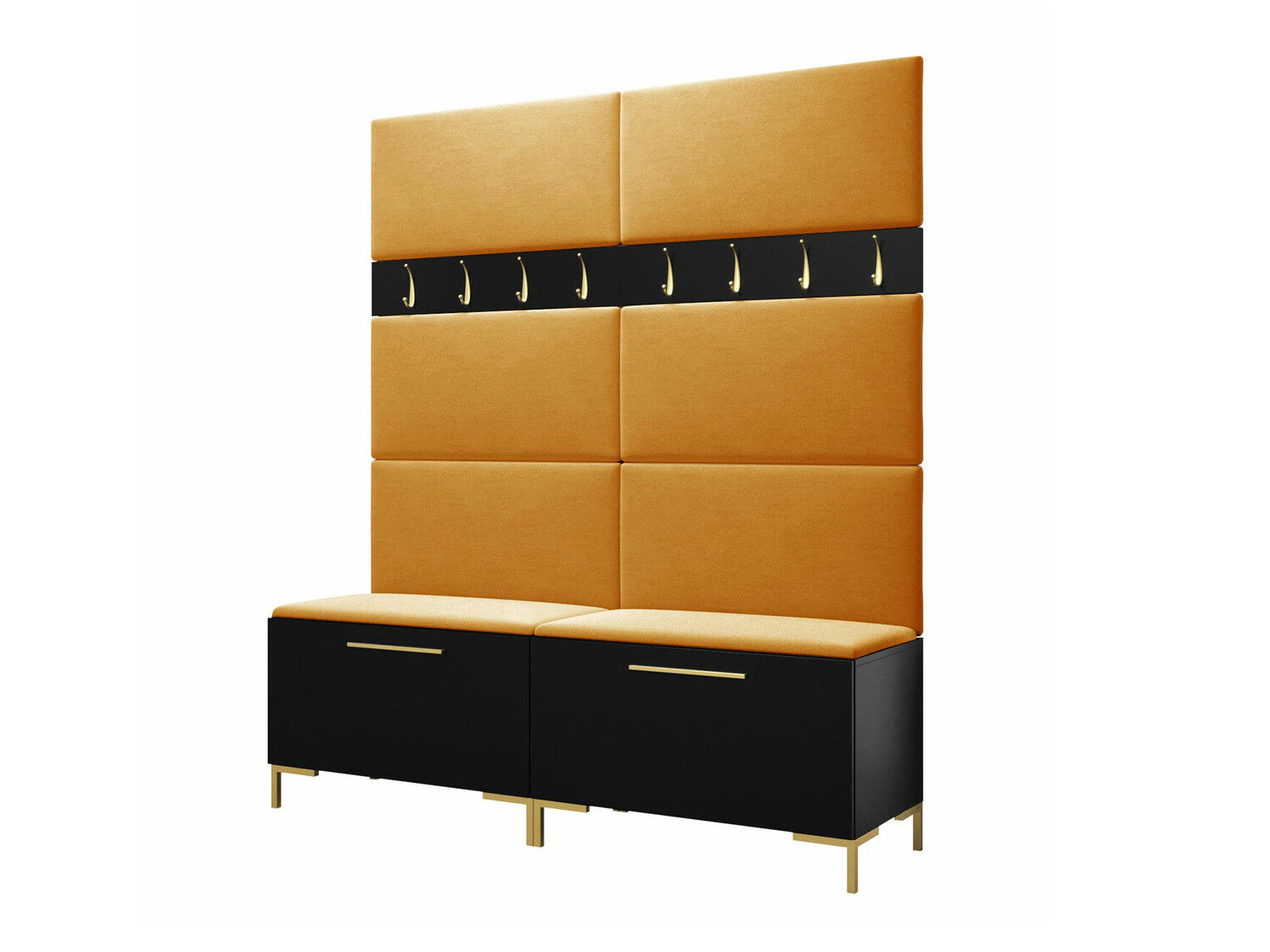 Set za hodnik Tivsoa 101 (Crna)