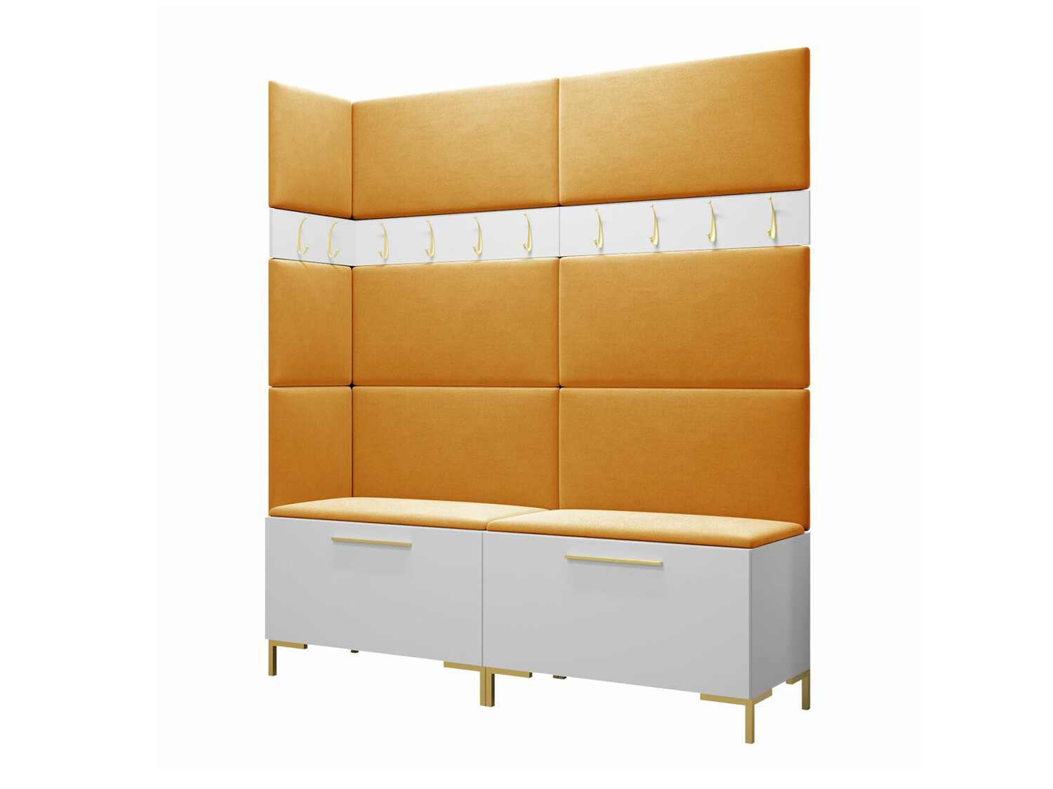 Set za hodnik Tivsoa 104 (Bijela)