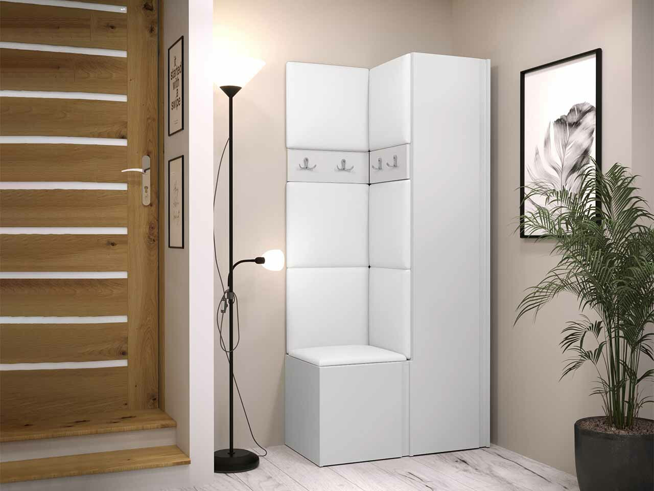 Set za hodnik Hartford 348 (Bijela)