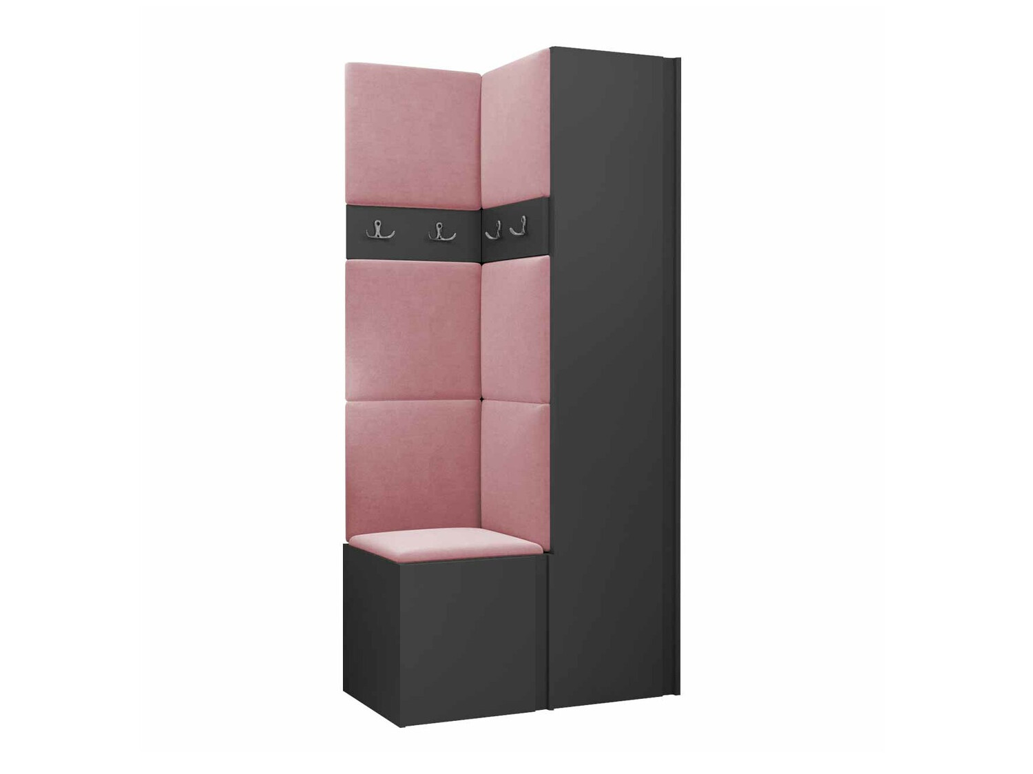 Set za hodnik Hartford 348 (Grafit)