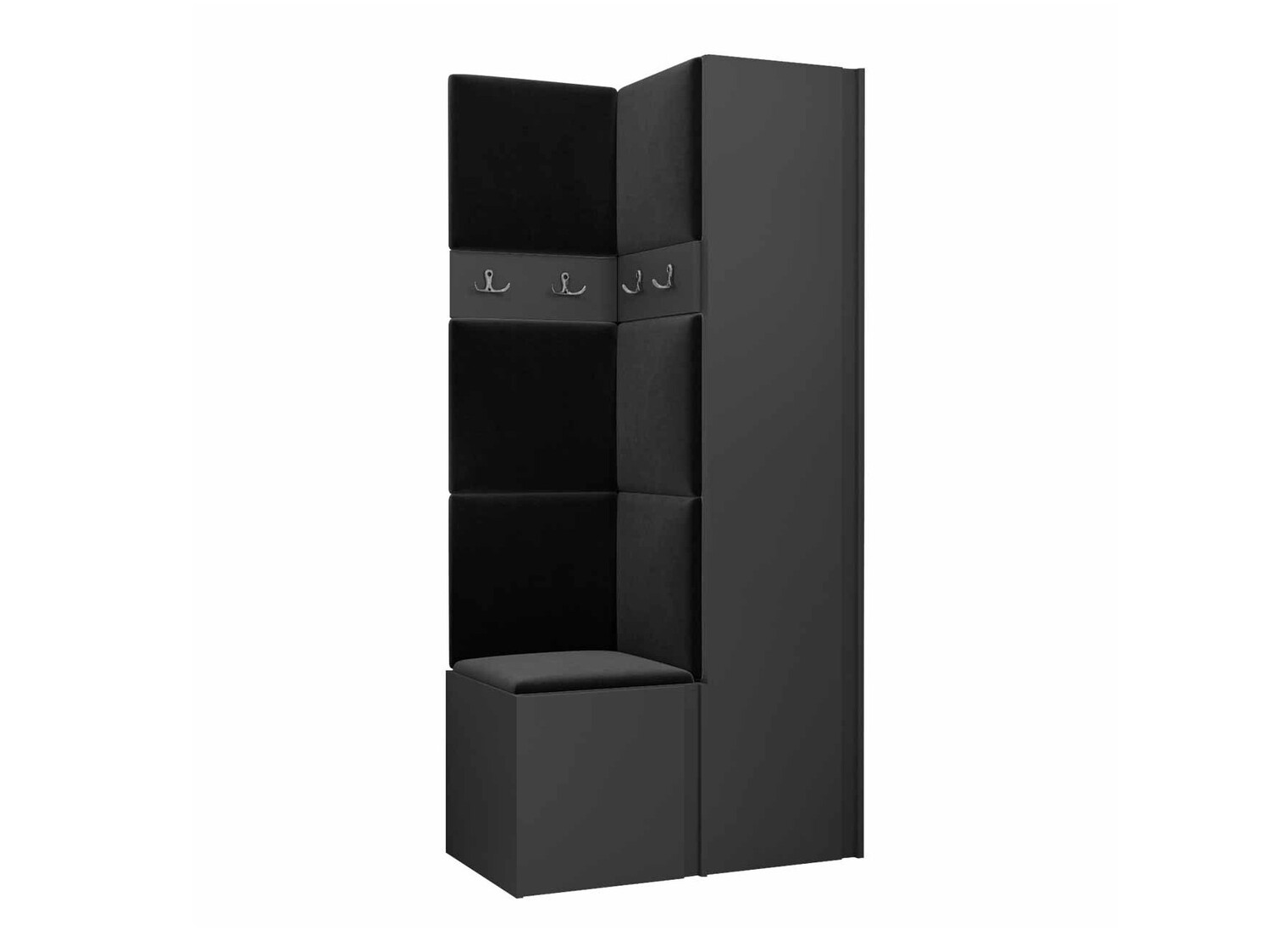 Set za hodnik Hartford 348 (Grafit)