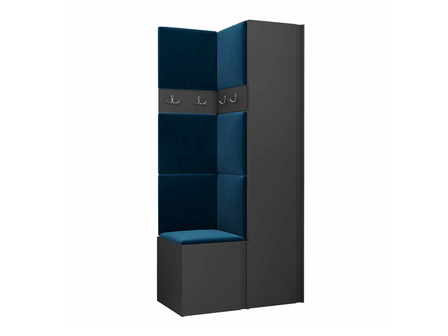 Set za hodnik Pinis XXIV (Grafit)