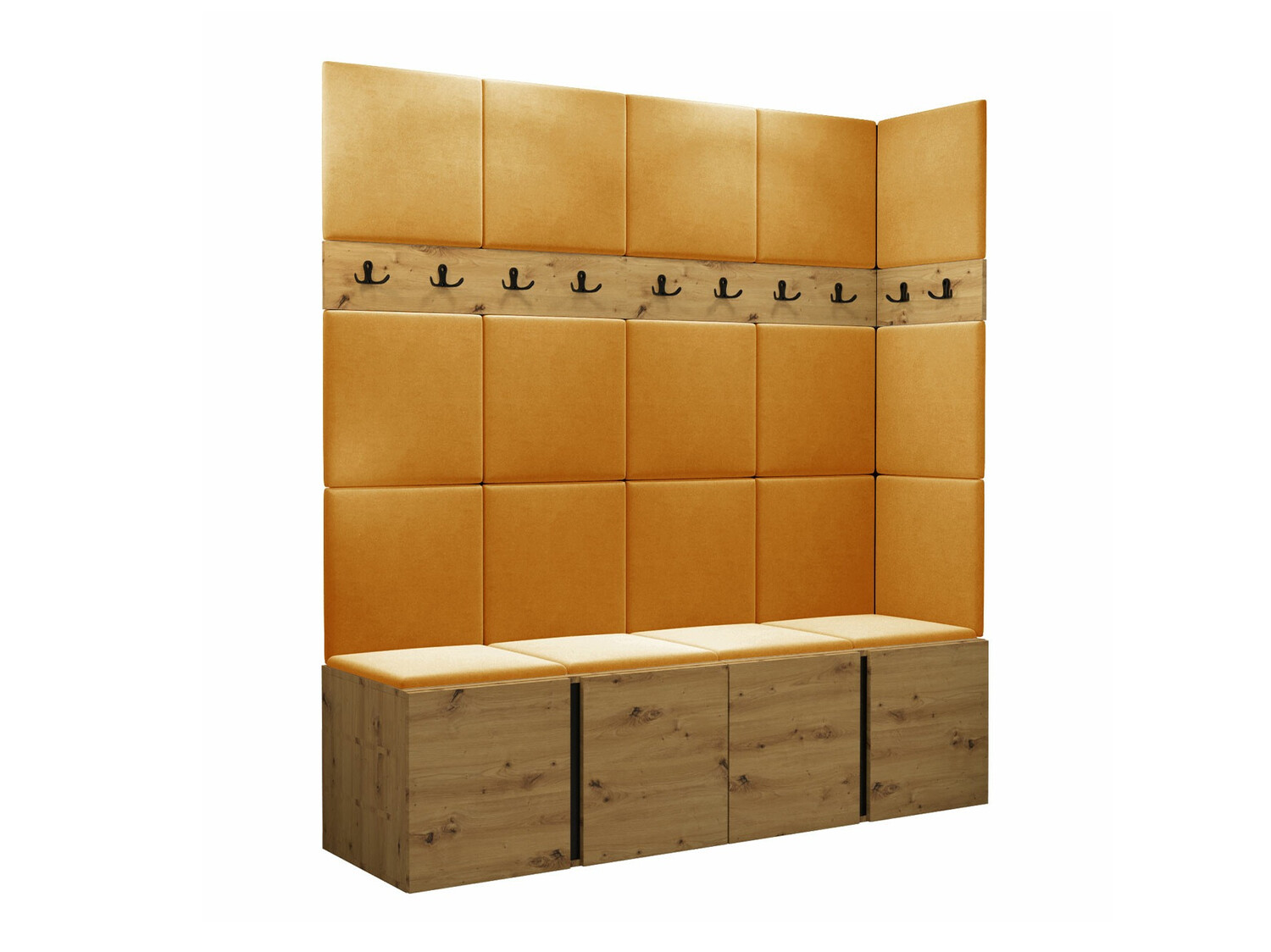 Set za hodnik Hartford 265 (Hrast Artisan)