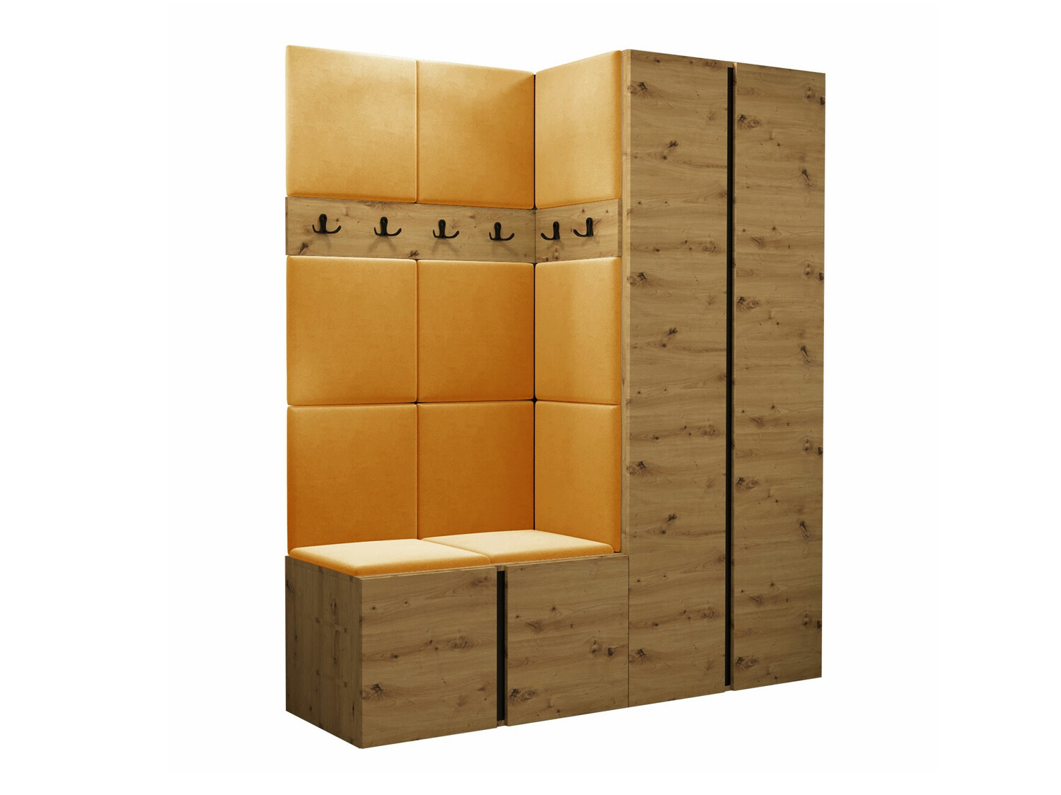 Set za hodnik Hartford 266 (Artisan hrast)