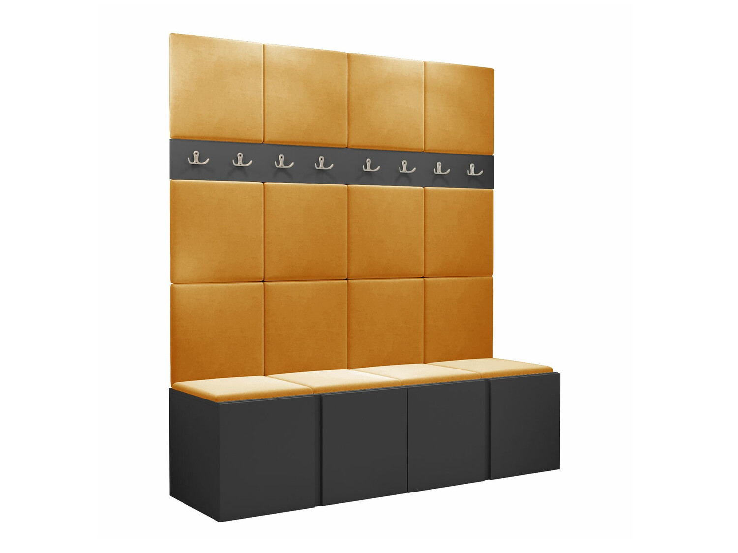 Set za hodnik Hartford 268 (Grafit)