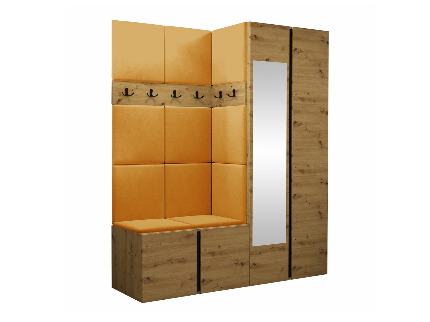 Set za hodnik Hartford 278 (Artisan hrast)