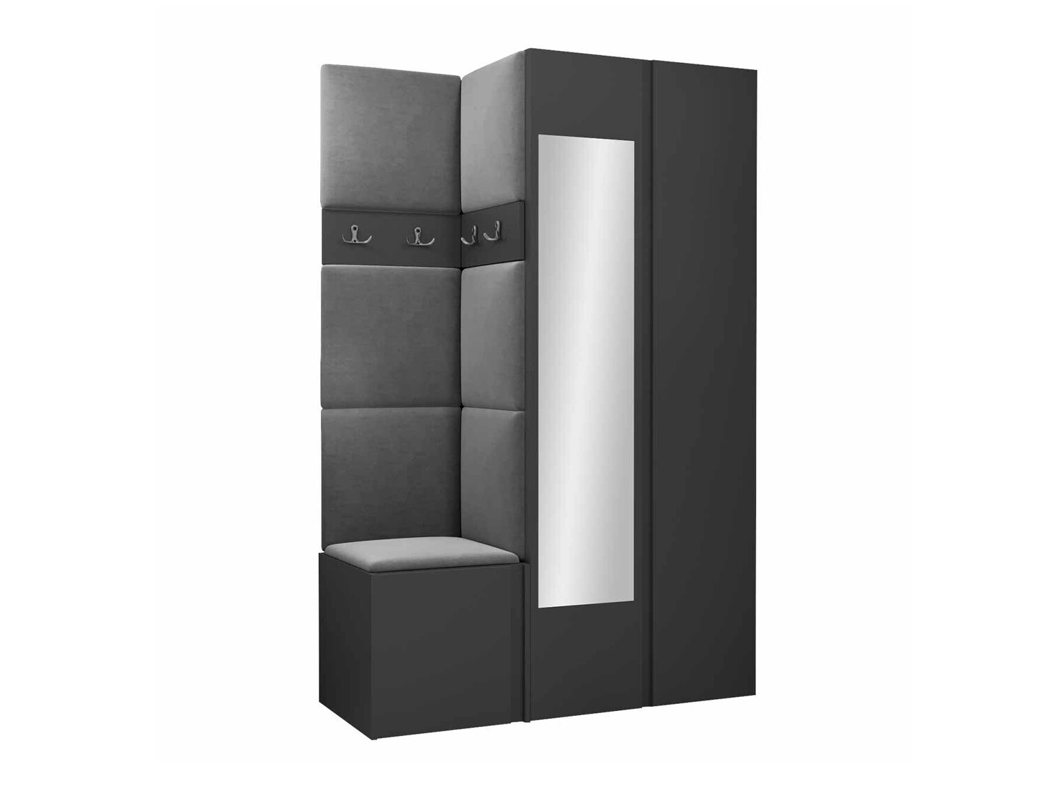 Set za hodnik Hartford 350 (Grafit)