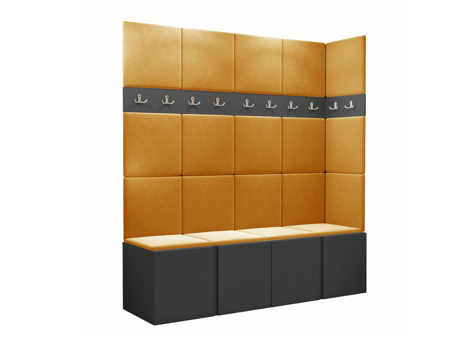 Set za hodnik Pinis II (Grafit)