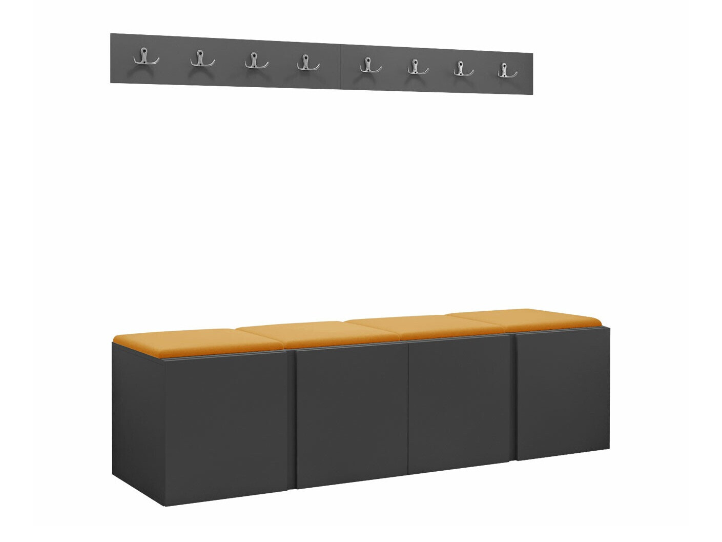 Set za hodnik Pinis VII (Grafit)