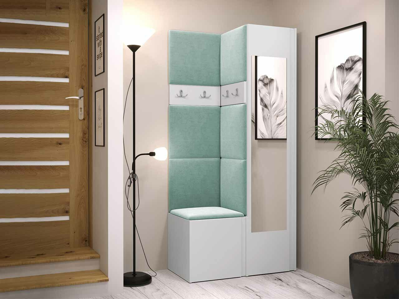 Set za hodnik Hartford 354 (Bijela)