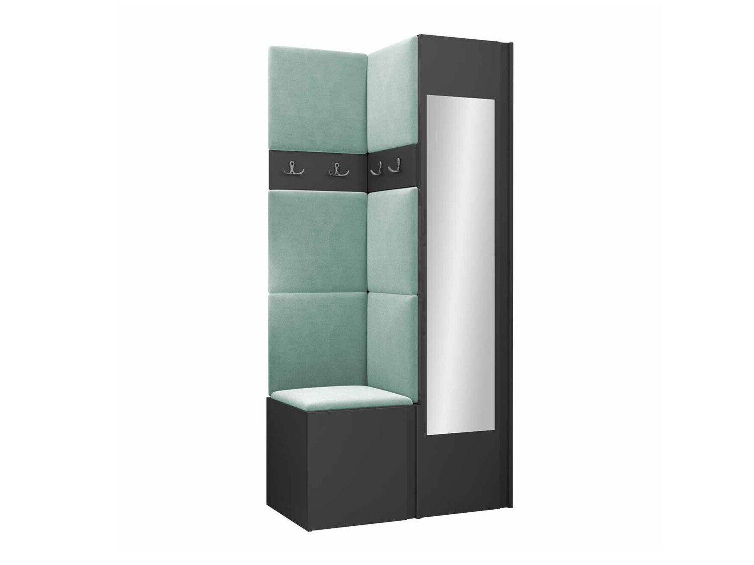 Set za hodnik Pinis XXV (Grafit)