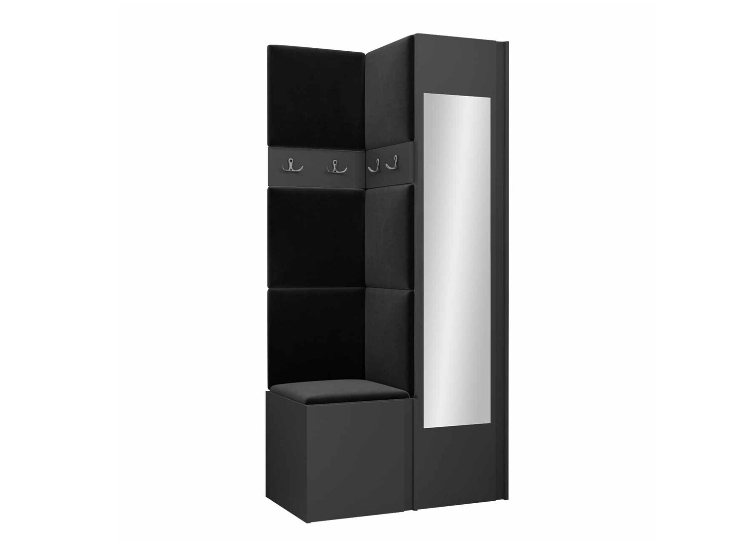 Set za hodnik Pinis XXV (Grafit)