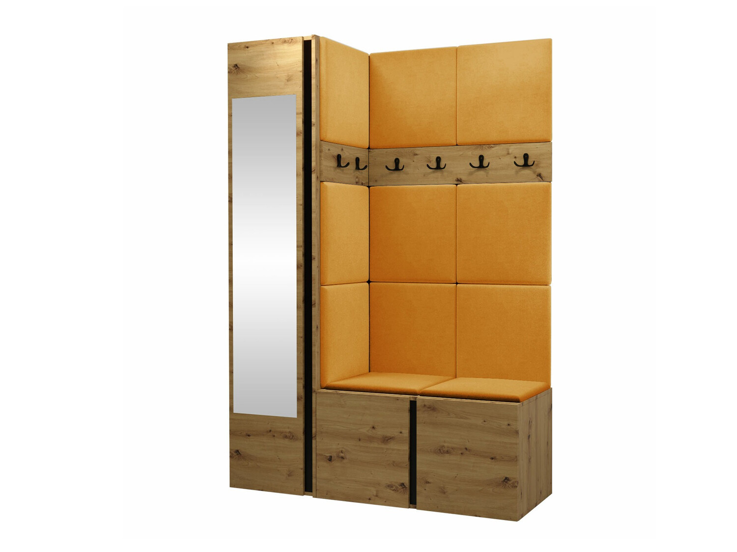 Set za hodnik Hartford 277 (Artisan hrast)