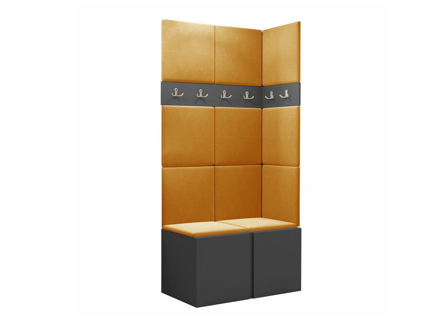 Set za hodnik Pinis I (Grafit)