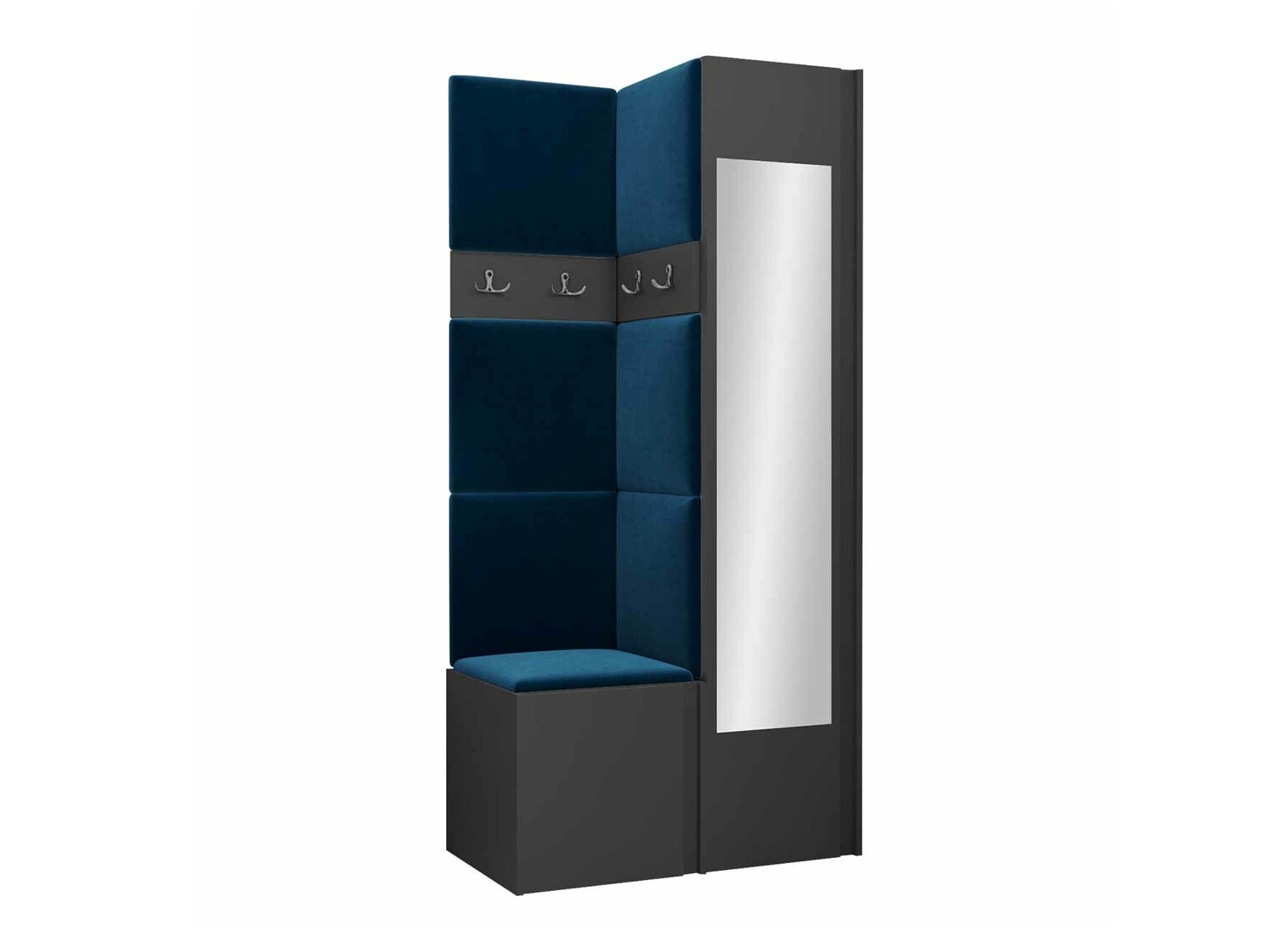 Set za hodnik Pinis XXV (Grafit)