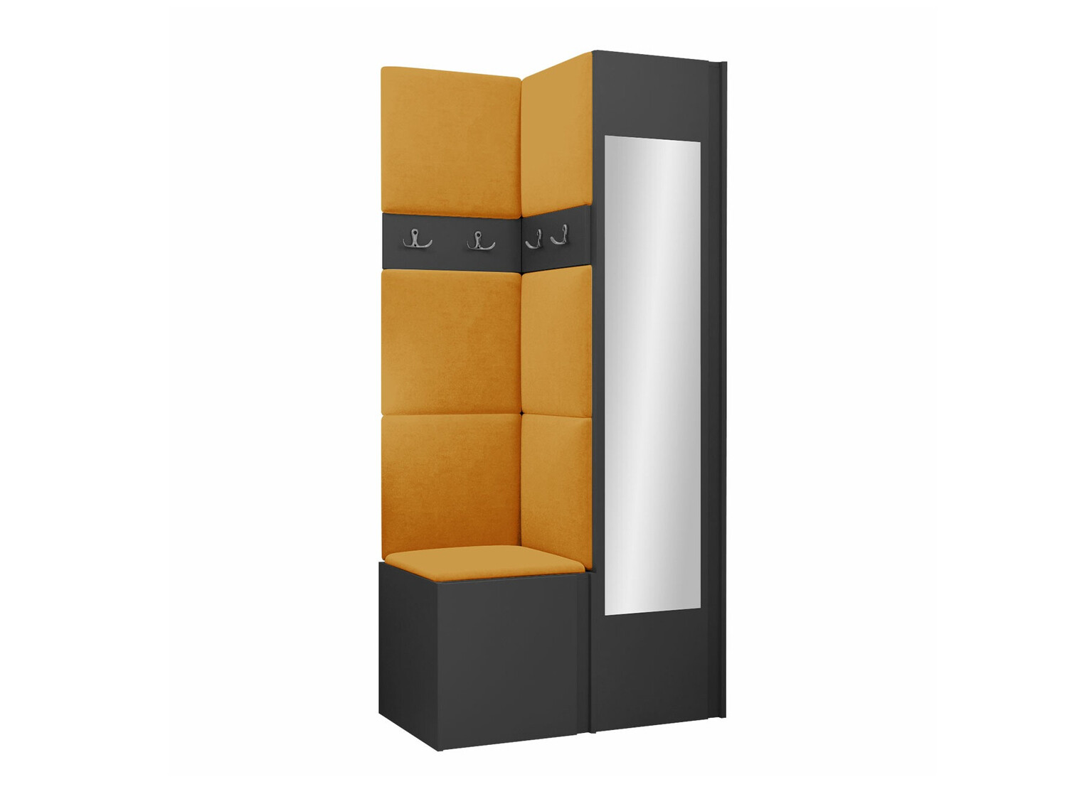 Set za hodnik Pinis XXV (Grafit)