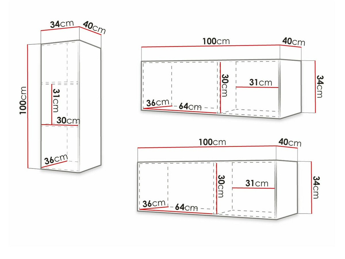 Set za dnevni boravak Elblaru 111 (Bijela)