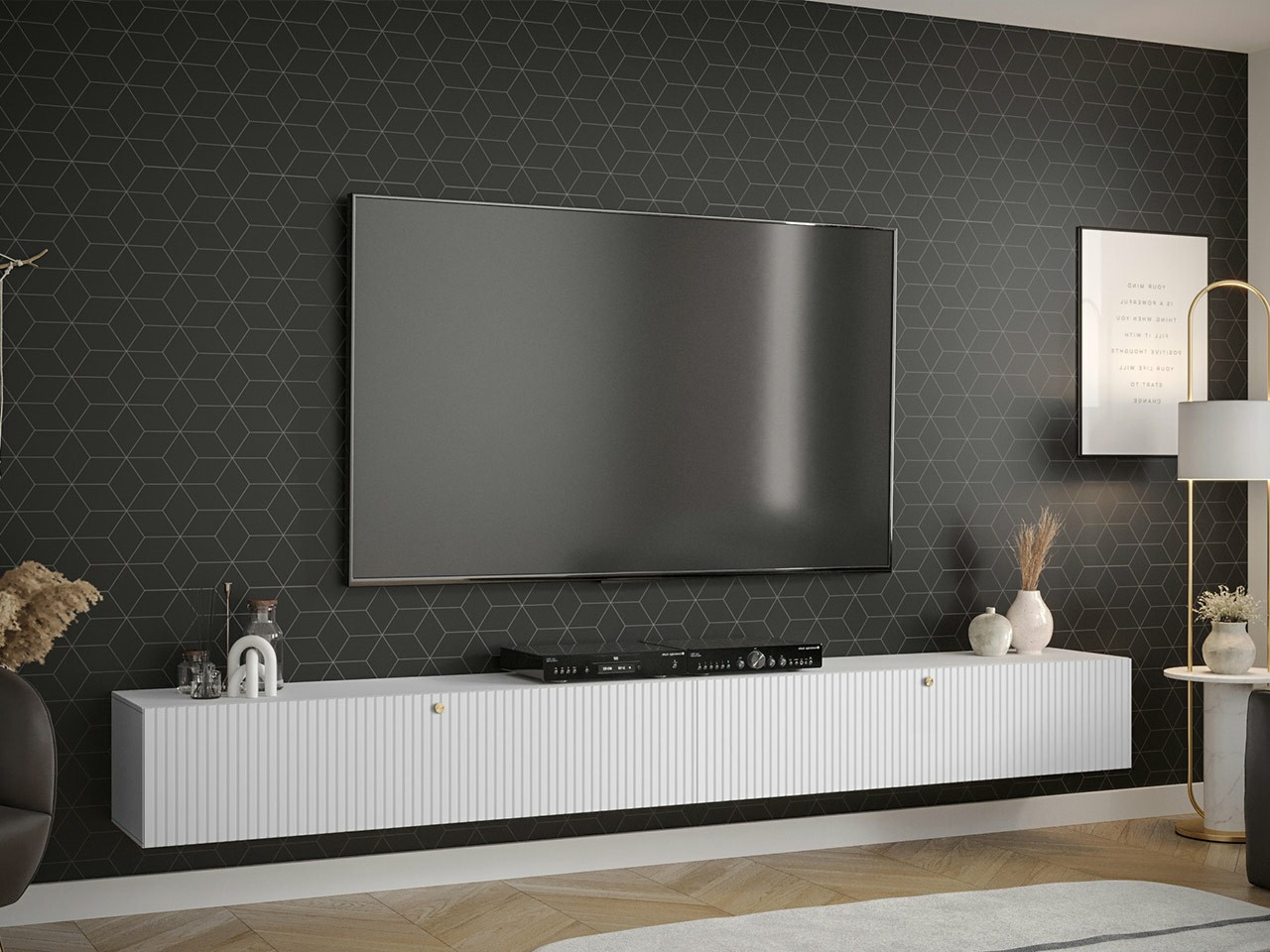 TV stol Anulio II (Bijela)