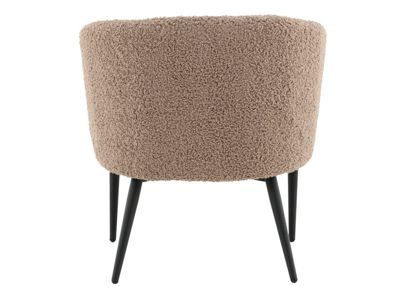 Fotelja Dallas 1706 (Smeđa + Crna)