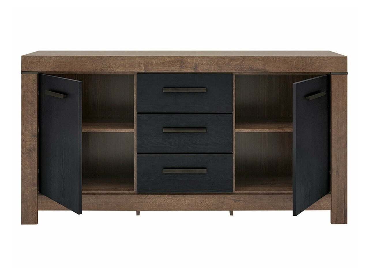 Komoda Dunfelu 100 (Hrast Monastery + Crni hrast)