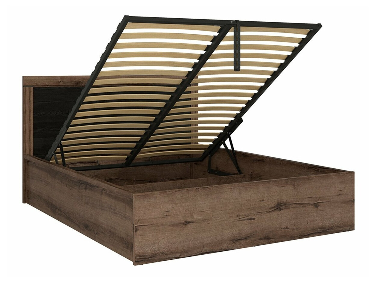 Krevet Dunfelu 110 (Hrast Monastery + Crni hrast)