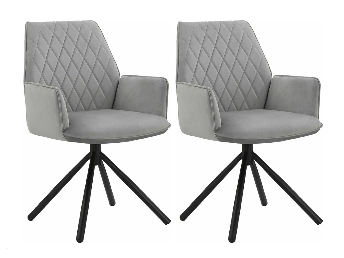 Set stolica Tulsa 512 (Svijetlo siva)