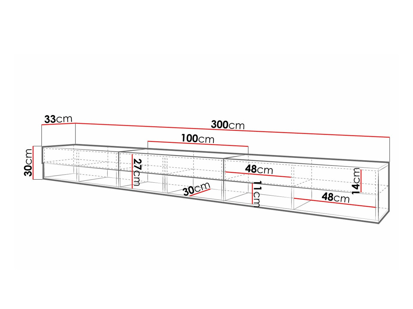 TV stol Sarasota 144 (Wotan hrast)