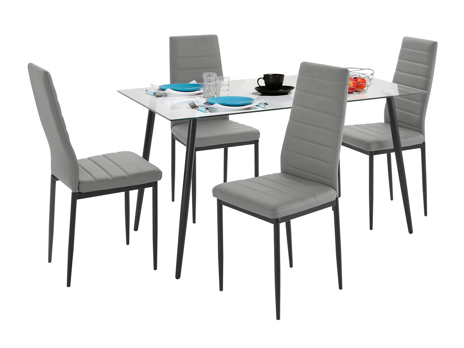 Blagovaonski set Denton 1081 (Siva)