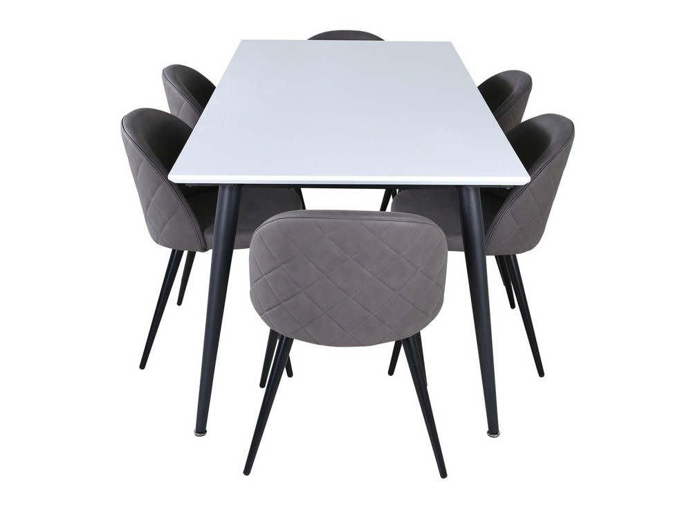 Blagovaonski set Dallas 3303 (Crna + Siva)