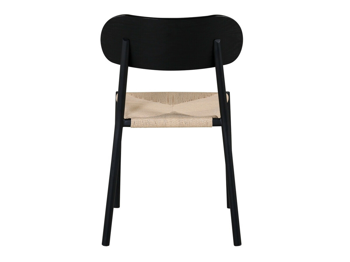 Blagovaonski set Dallas 3314 (Crna + Svijetlo smeđa)