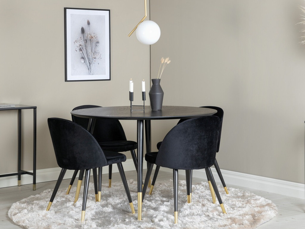 Blagovaonski set Dallas 3331 (Crna)