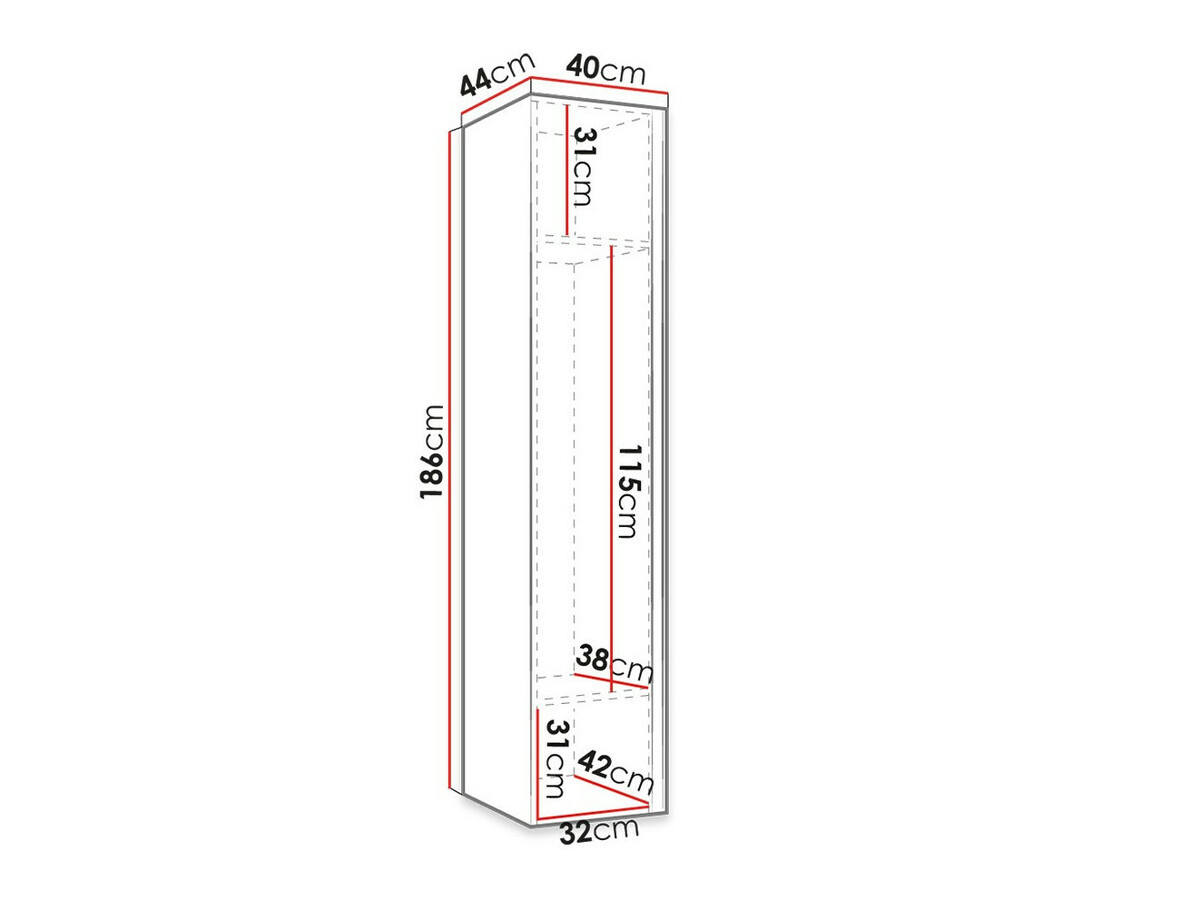 Ormar Hartford 370 (Grafit)