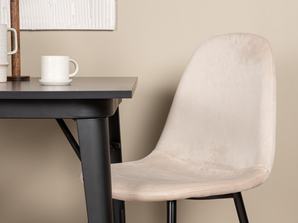 Blagovaonski set Dallas 3353 (Crna + Bež)