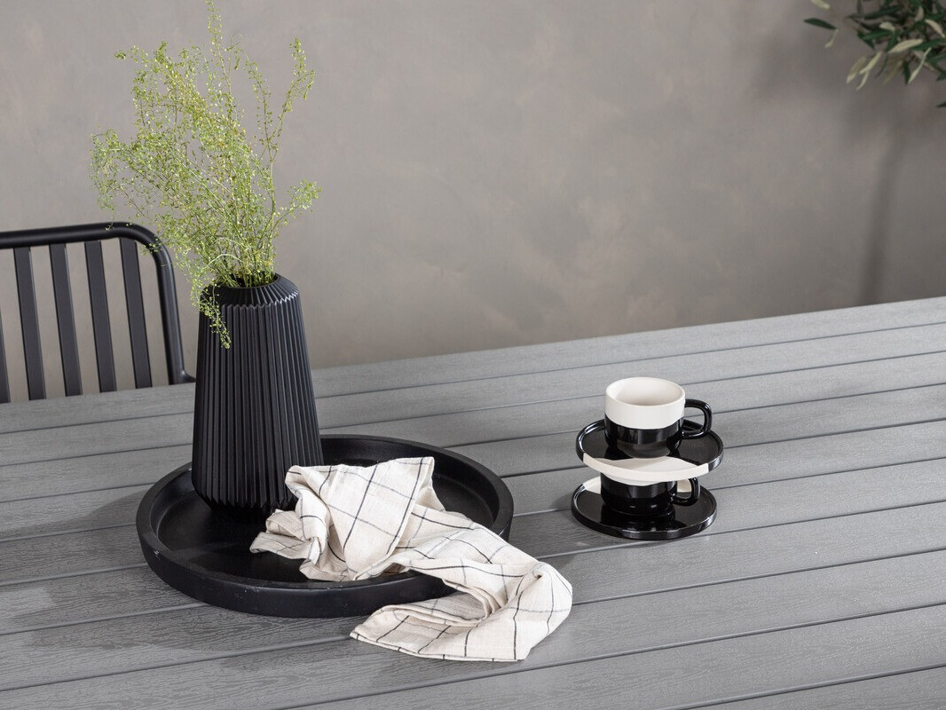 Vrtni stol Dallas 3392 (Siva + Bijela)