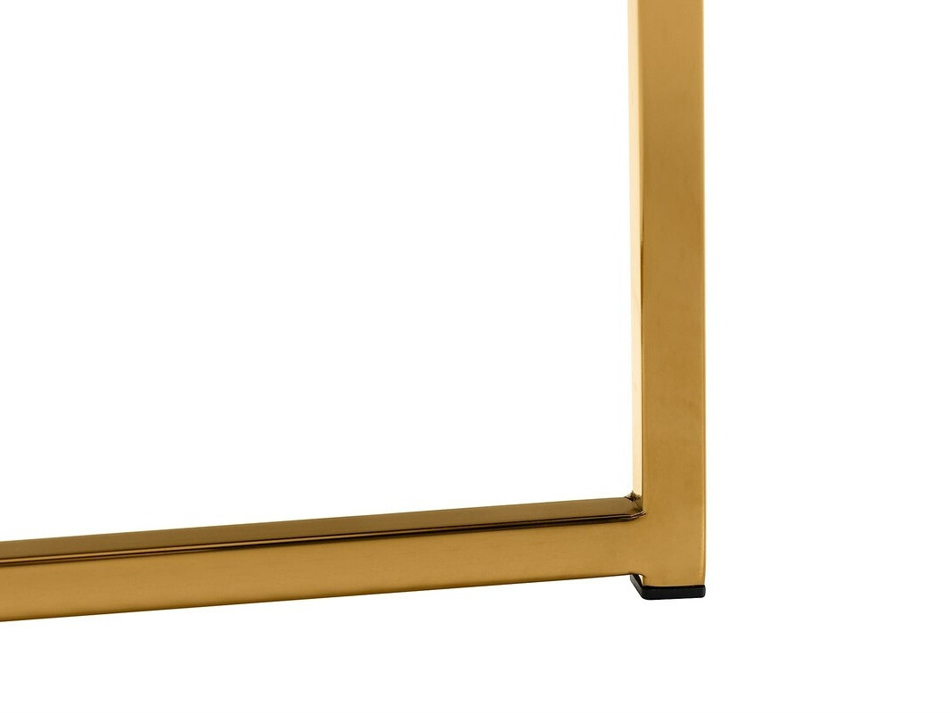 Stolić za kavu Concept 55 203 (Bijeli mramor + Zlatno)