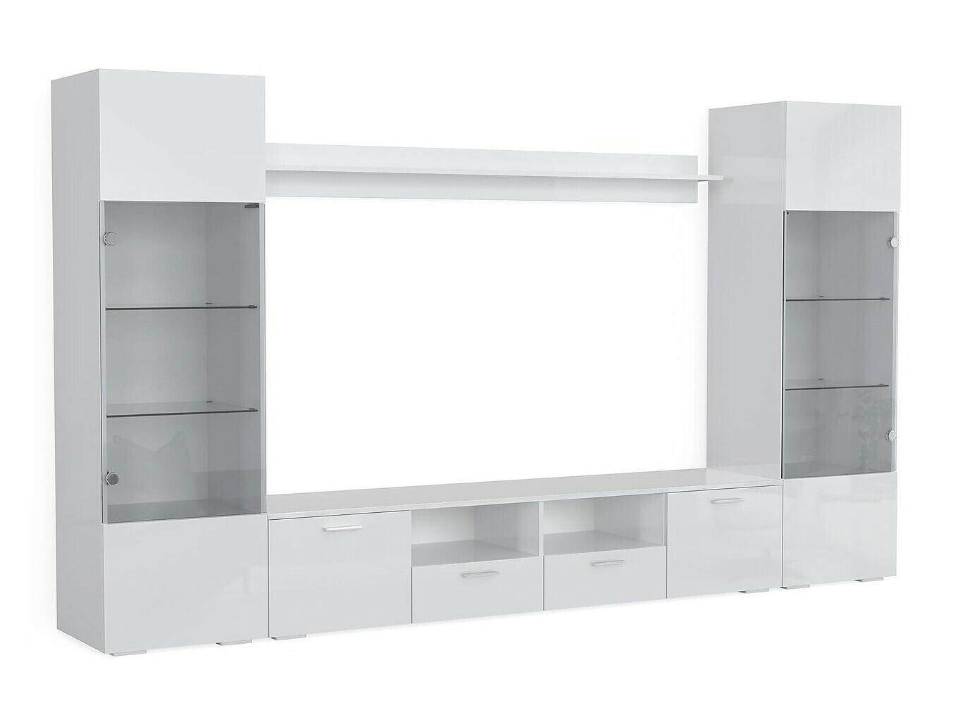 Dnevni boravak Springfield 274 (Bijela + Sjajno bijela)