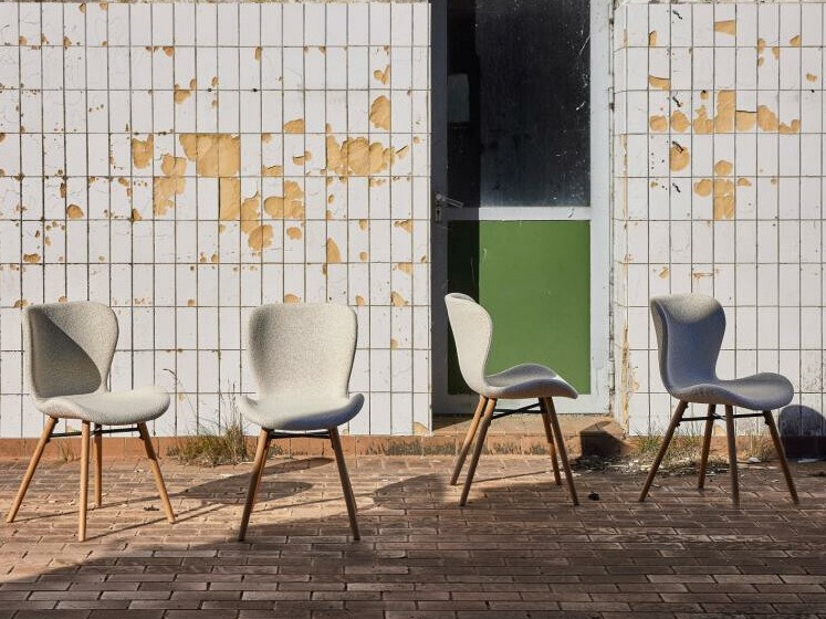 Stolica Norsica 788 (Bež + Svijetlo drvo)